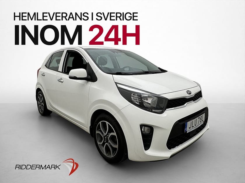 Bild 1 av Kia Picanto 1.0 MPI 67hk Advance Kamera Rattvärme CarPlay