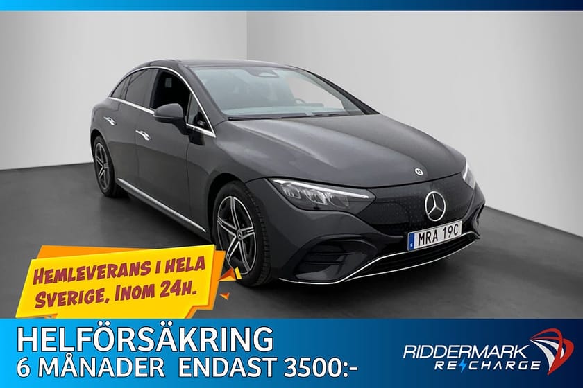 Bild 3 av Mercedes-Benz EQE 300 245hk AMG Kamera Skinn Dragkrok Navi
