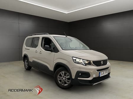 Peugeot Rifter Lång 7-Sits B-Kamera Farthållare CARPLAY