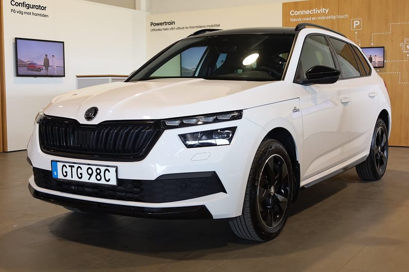 Bild 1 av Škoda Kamiq Skoda 1.0 TSI AUT Monte Carlo Drag CarPlay Panorama Kamera