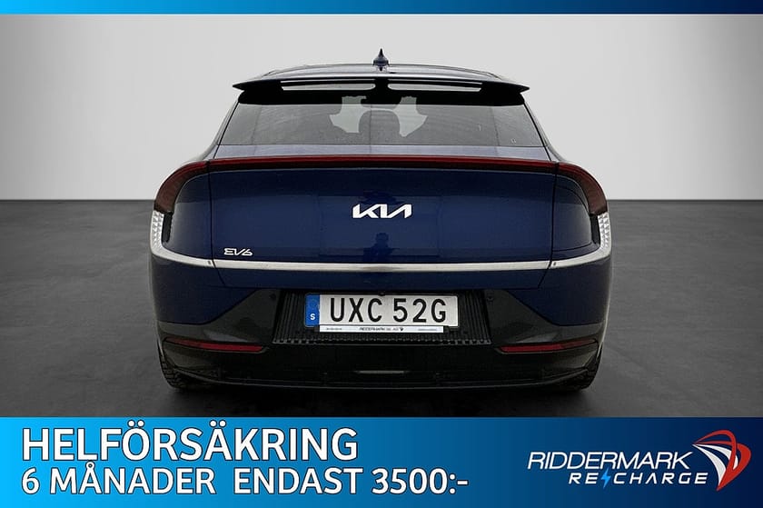 Bild 4 av Kia EV6 77.4 kWh 325hk AWD 360º Skinn Navi CarPlay MOMS