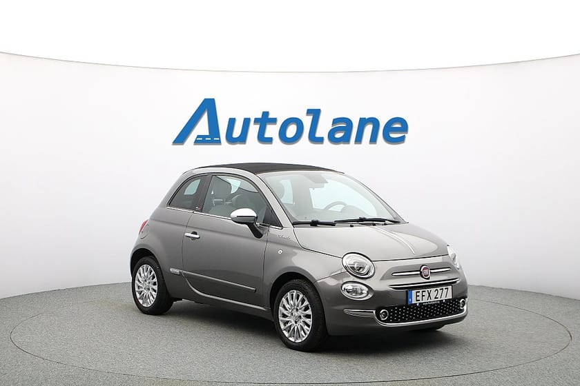 Bild 1 av Fiat 500C Hybrid Lounge Bluetooth, Farthållare  70hk