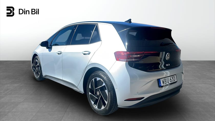 Bild 3 av Volkswagen ID.3 Pro Performance 150 KW/204 HK 58 KWH B