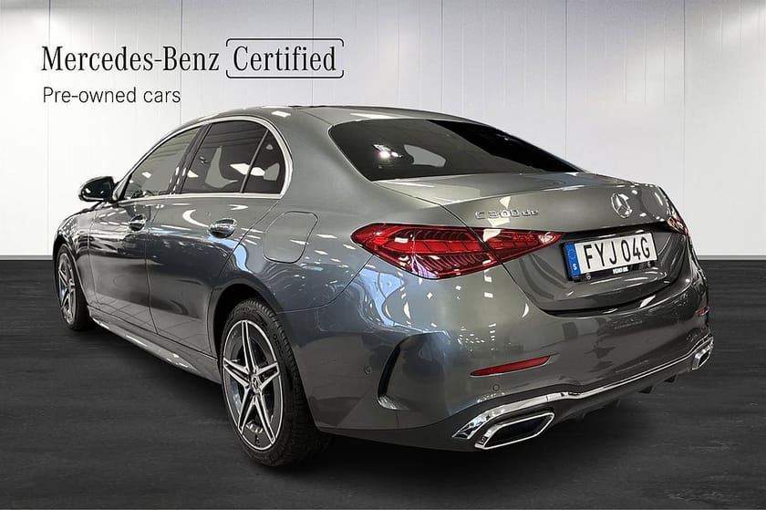 Bild 4 av Mercedes-Benz C 300 de C300 AMG Line, Pano, Minnespaket, Panelbelysning