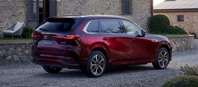 Mazda CX80 företagsleasing från 5995 kr/mån bakgrundsbild