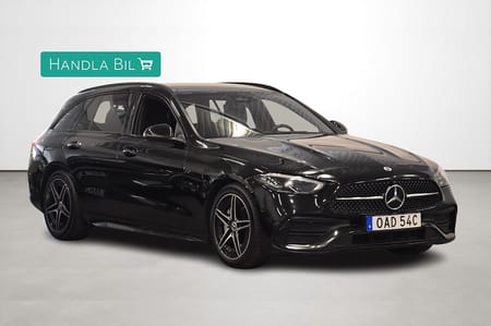 Mercedes-Benz C 220 T d AMG-Line D-värm Burmester Skinn Rattv Dragkrok 200hk