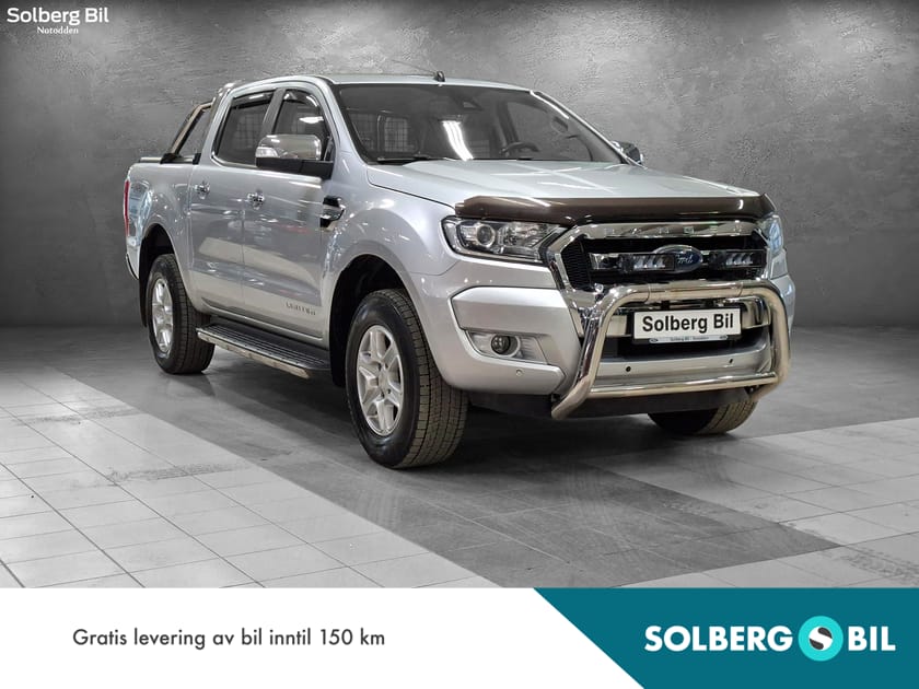 Bilde 3 av Ford Ranger Dobbelcab 3,2TDCi 200hk Limited/Eu28/Aut/Skinn/Varmer/ACC/R.Kam