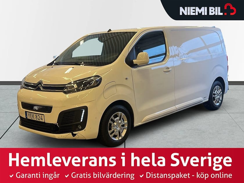 Bild 1 av Citroën ë-Jumpy 50 kWh MOMS/Dragkrok/Kamera/SoV-Däck/Låg Skatt