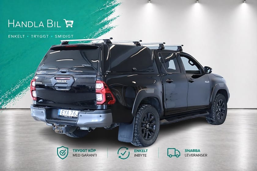 Bild 3 av Toyota Hilux Dubbelhytt 2.8 4WD Automatisk, 204hk, 2022