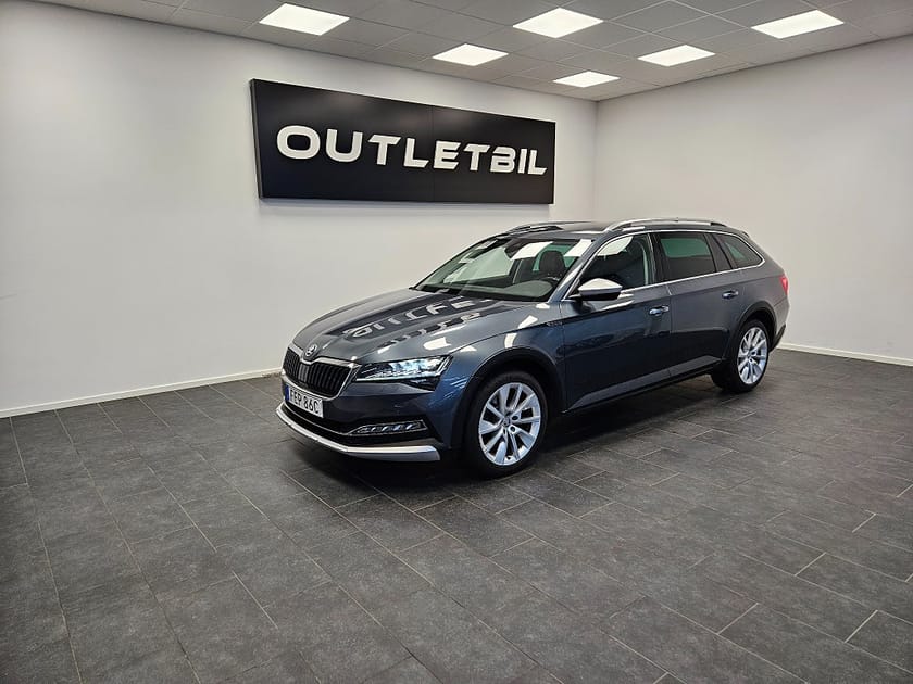 Bild 1 av Škoda Superb Scout Skoda 2.0TDI 190hk 4x4 Businessline Cockpit Värmare