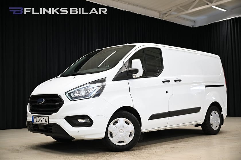 Bild 1 av Ford Transit Custom 300 130HK Automat|Inredd|Dubbeldörr|NyKamrem|EnÄgare