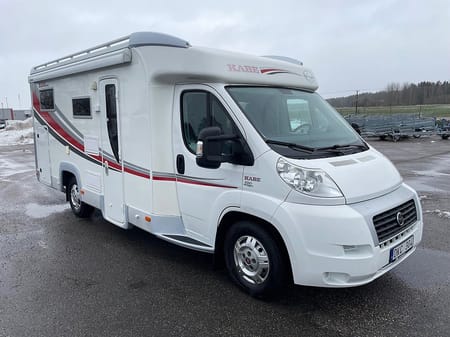 Kabe Campervan Fiat TM 700 GB Långbäddar, Alde, 8700 mil.