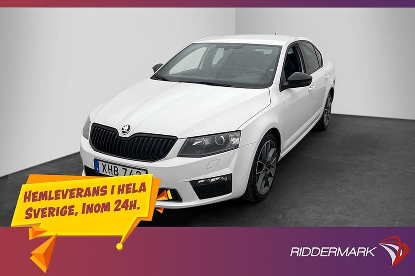Bild 3 av Škoda Octavia RS Skoda 2.0 TDI Kamera Värm Skinn Adapt-fart Drag