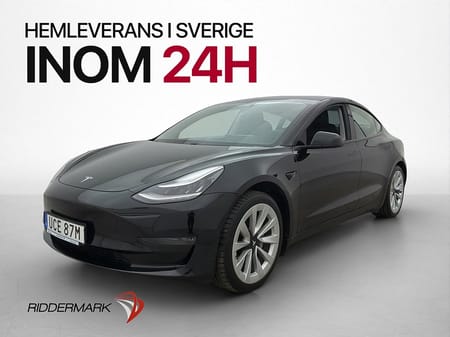 Tesla Model 3 Long Range AWD 440hk Kamera Pano Svensksåld