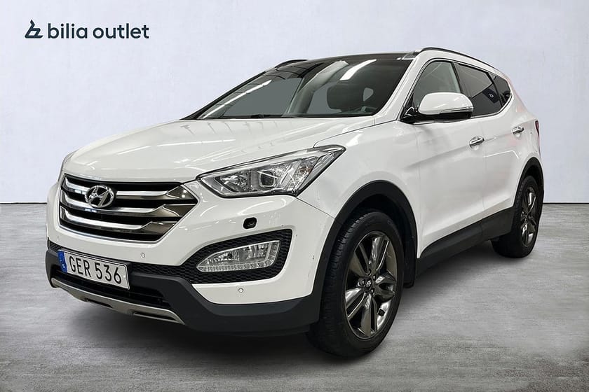 Bild 1 av Hyundai Santa Fe 2.2 CRDi 4WD PremiumPlus 197hk Pano Navi Kamera 7-SITS