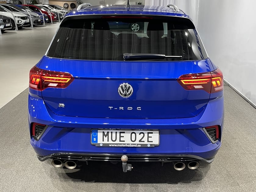 Bild 3 av Volkswagen T-Roc R 2.0 300HK DSG 4MOTION DRAG NAVI LJUD LED