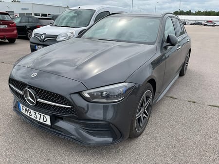 Mercedes-Benz C 300 T e KOMBI AMG Plug in 313HK Panorama Läder