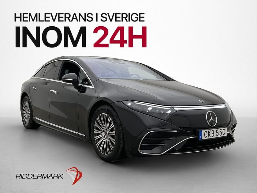 Bild 4 av Mercedes-Benz EQS 450+ Premium AMG Pano Burm Luft HUD 360°