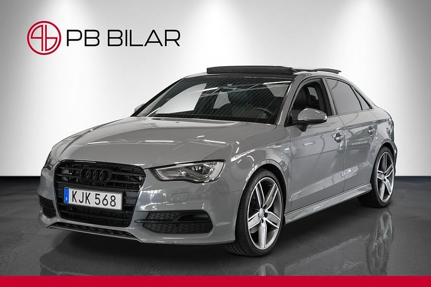 Bild 1 av Audi A3 Sedan 2.0 TDI 184hk Quattro S-Line Pano Black Edition