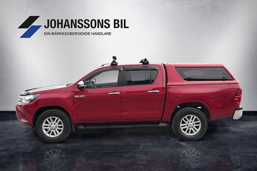 Bild 2 av Toyota Hilux Dubbelhytt 2.4 AWD Euro 6 Kamera Värmare Drag