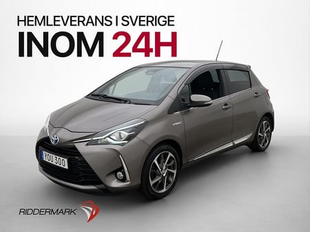 Toyota Yaris Hybrid e-CVT Executive Backkamera Halvskinn