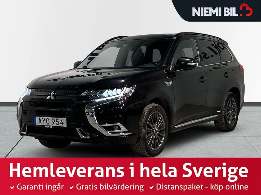 Bild 1 av Mitsubishi Outlander PHEV CVT S-Edition 360° Drag Taklucka Pvärm S/V-hjul