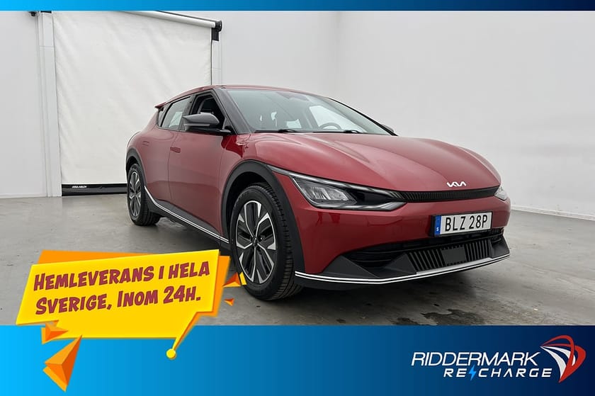 Bild 1 av Kia EV6 77.4 kWh Kamera Navi CarPlay Rattvärme Drag MOMS