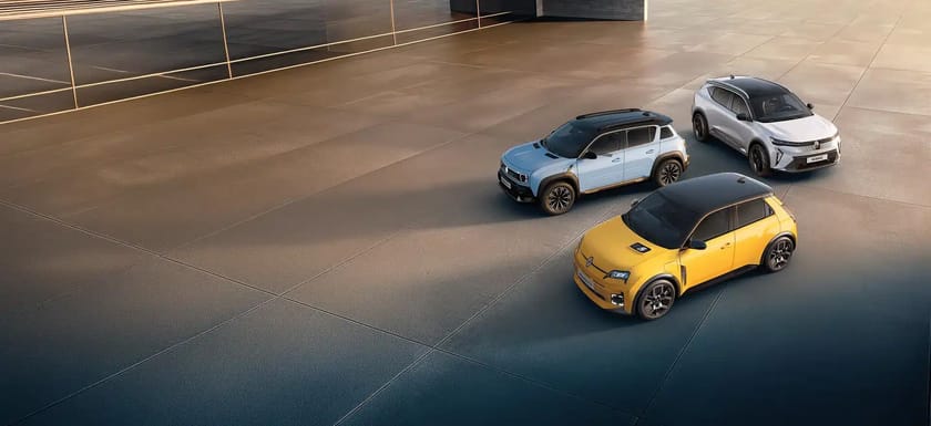 semestra i en ny Renault bakgrundsbild