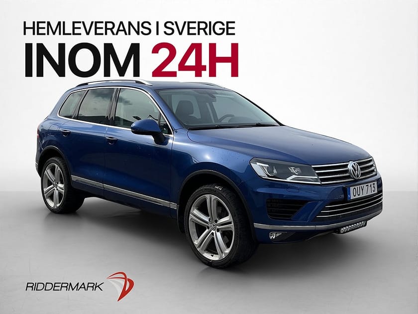 Bild 1 av Volkswagen Touareg 3.0 V6 TDI 4M 204hk Skinn Drag Värmare
