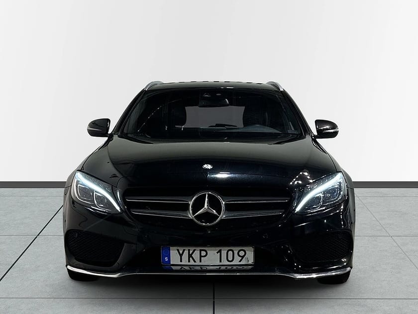 Bild 2 av Mercedes-Benz C 220 T d 9G-Tronic AMG Line Drag Dvärm Psens Skinn SoV
