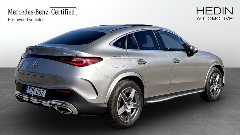 Bild 2 av Mercedes-Benz GLC 220 d Coupé 4MATIC Pano Burmester Värmare 360°