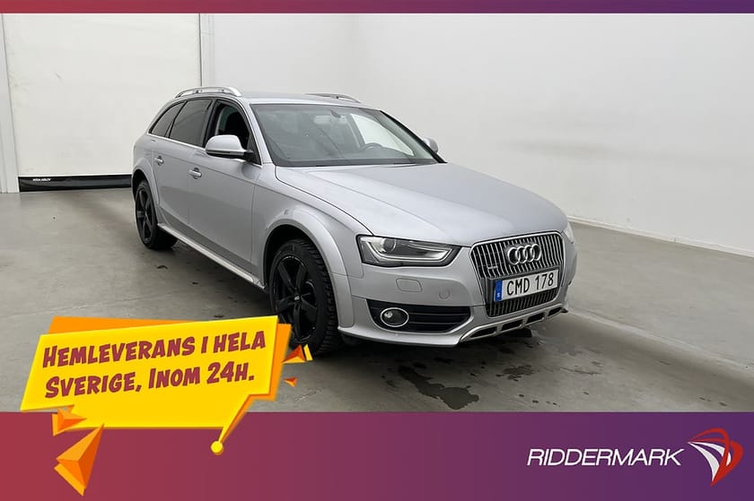 Bild 1 av Audi A4 allroad quattro 2.0 TDI 150hk Sensorer 0,54l/mil