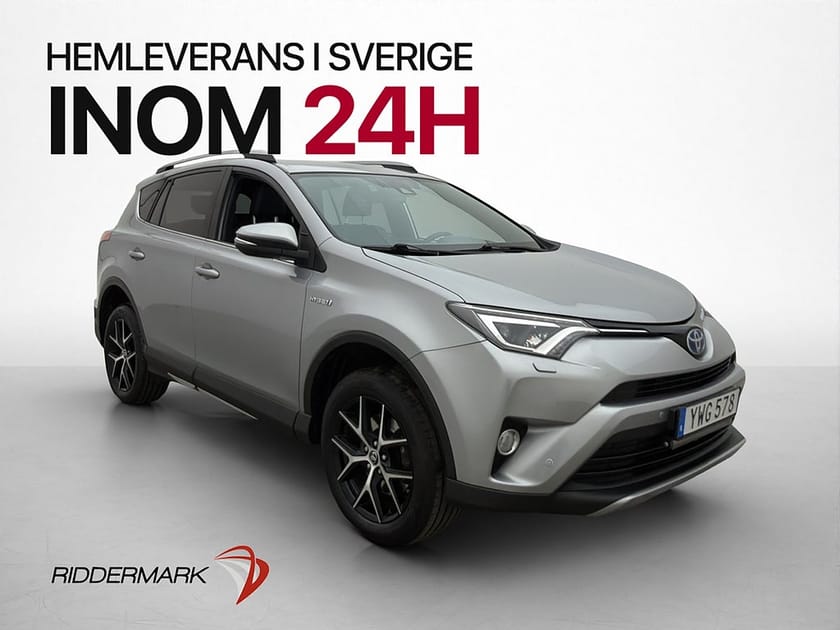Bild 1 av Toyota RAV4 Hybrid 2.5 197hk Active Plus Dragkrok Kamera Navi