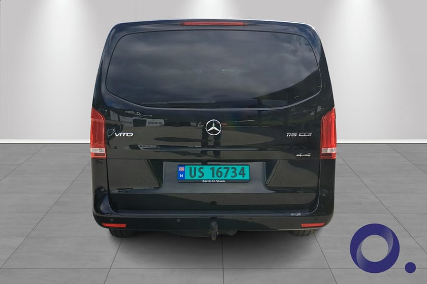 Bilde 4 av Mercedes-Benz Vito 119 CDI 4x4 3.0t | Webasto | AdCruise | Hengerfeste