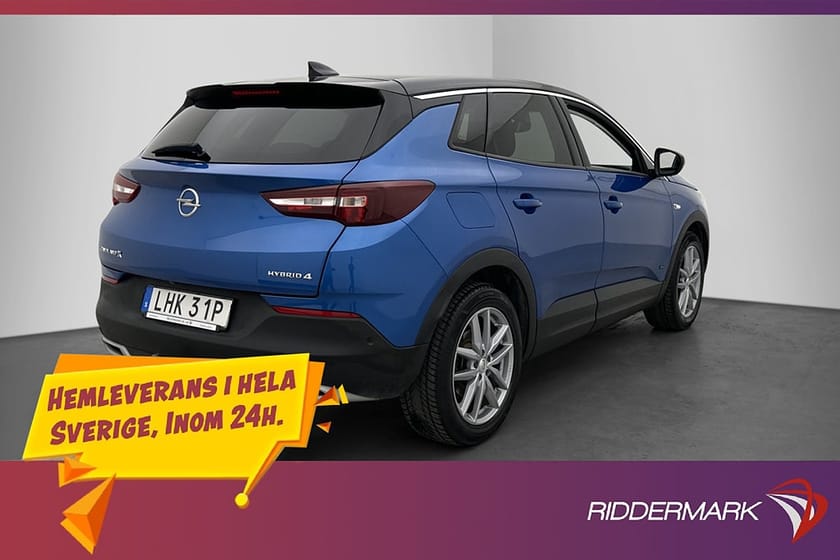 Bild 5 av Opel Grandland Hybrid4 300 300hk Ultimate 360° CarPlay Navi
