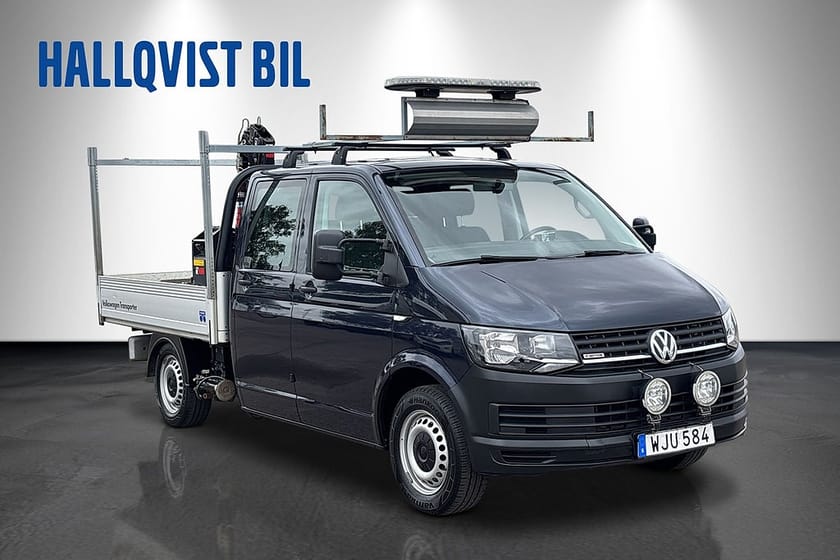 Bild 3 av Volkswagen Transporter Chassi Dubbelhytt T32 2.0 TDI 4Motion Kran Blixtljus