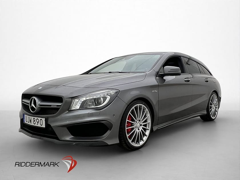Bild 3 av Mercedes-Benz AMG CLA 45 4MATIC Shooting Brake CLA45 SB 381hk 4M Taklucka H/K Kamera Navi