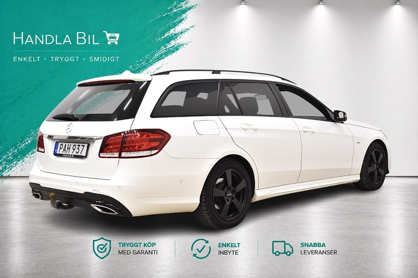 Bild 5 av Mercedes-Benz E 220 T BlueTEC AMG-Line Night Navi Dragkrok 170hk