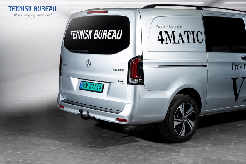 Bilde 4 av Mercedes-Benz Vito 119 CDI 4x4 3.0t 4MATIC | WEBASTO | KROK | MULTIBEAM | 3 SETER