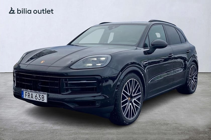 Bild 1 av Porsche Cayenne E-Hybrid 470hk / Dragkrok Luftfjädring Panorama MOMS
