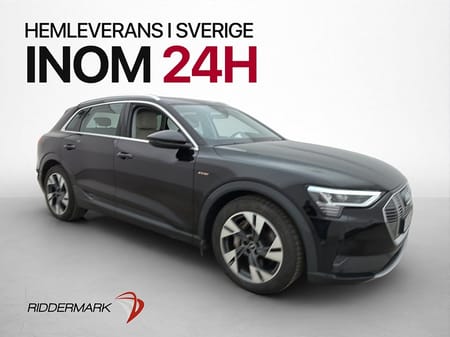 Audi e-tron 55 quattro 408hk Drag Cockpit Navi Skinn