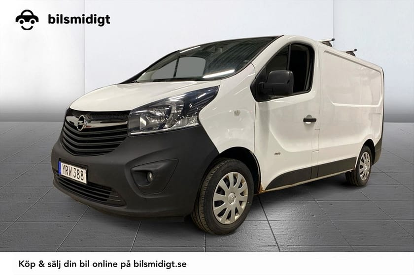 Bild 1 av Opel Vivaro Skåpbil 3-sits Drag Inredd Takräcke MOMS
