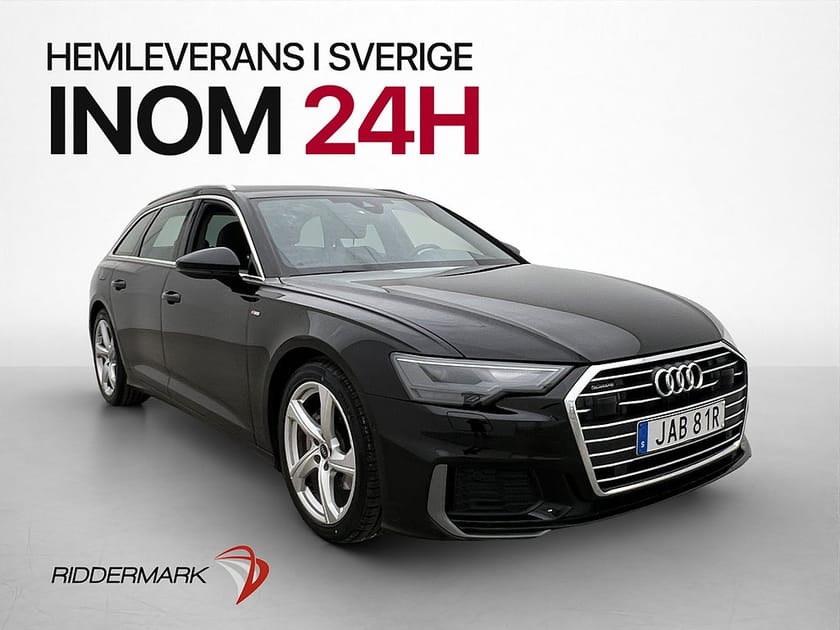 Bild 1 av Audi A6 Avant 40 TDI quattro 204hk S-Line Värmare Drag Navi