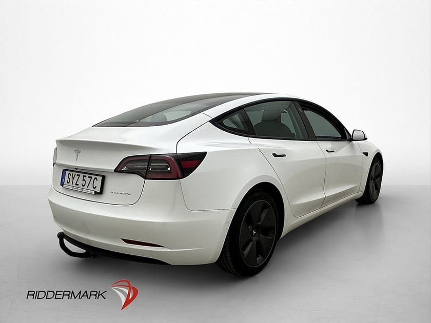Bild 5 av Tesla Model 3 Long Range AWD AP Dragkrok Rattvärme Sv.Såld