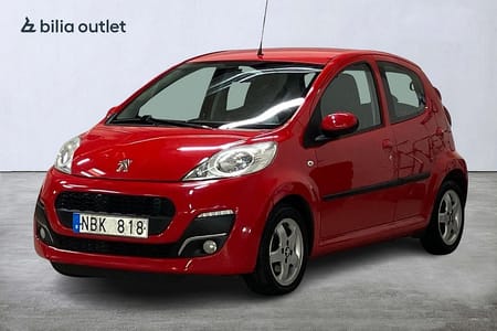 Peugeot 107 5-dörrar 1.0 Automat 68hk