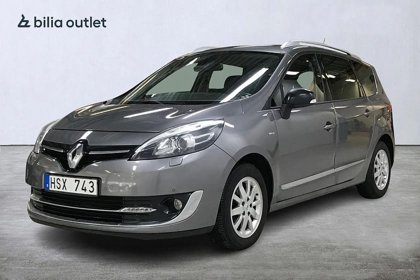 Bild 1 av Renault Grand Scénic D GranScénic 1.5 dCi 110hk Fullservad PDC Kamera