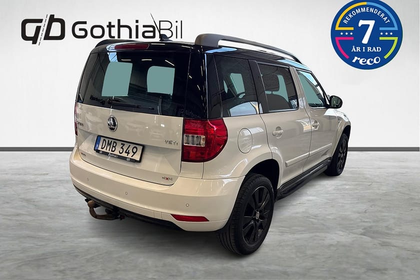 Bild 5 av Škoda Yeti Skoda 2.0 TDI Aut 4x4 Monte Carlo Navi Drag Pano Farthållare