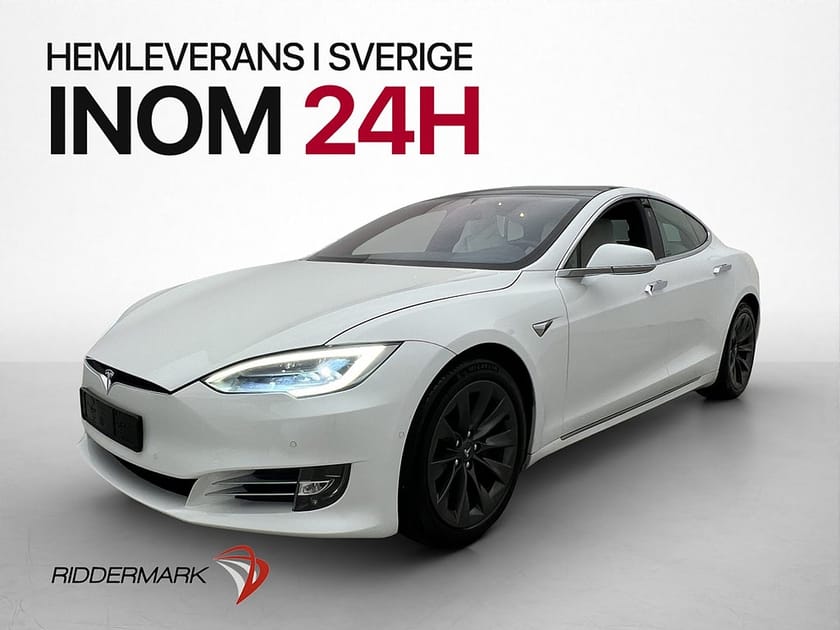 Bild 3 av Tesla Model S Long Range AWD Ljus Interiör Svensksåld MOMS