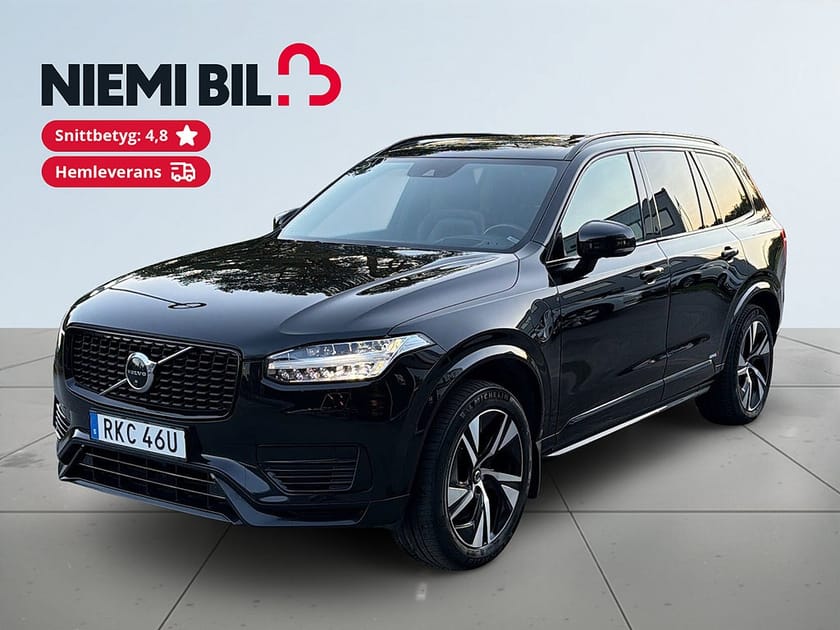 Bild 1 av Volvo XC90 7 Säten Recharge T8 AWD Geartronic R-Design 7-sits HK/360/Drag