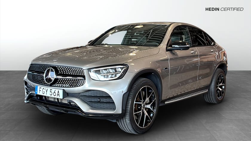 Bild 1 av Mercedes-Benz GLC 300 de Coupé 4MATIC Drag/ 360/ Night